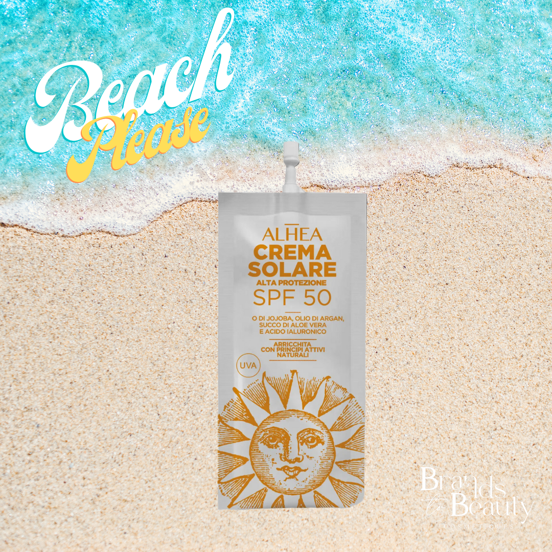 Crème solaire SPF50 UVA et UVB - format voyage 50 ml - Alhea