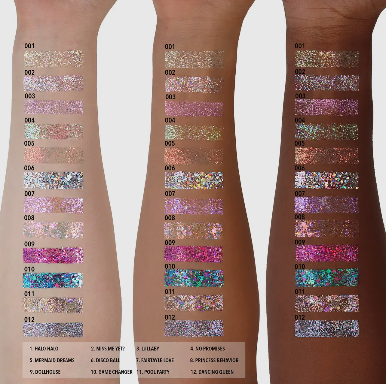 Gel à paillettes holographique - 012 Dancing Queen