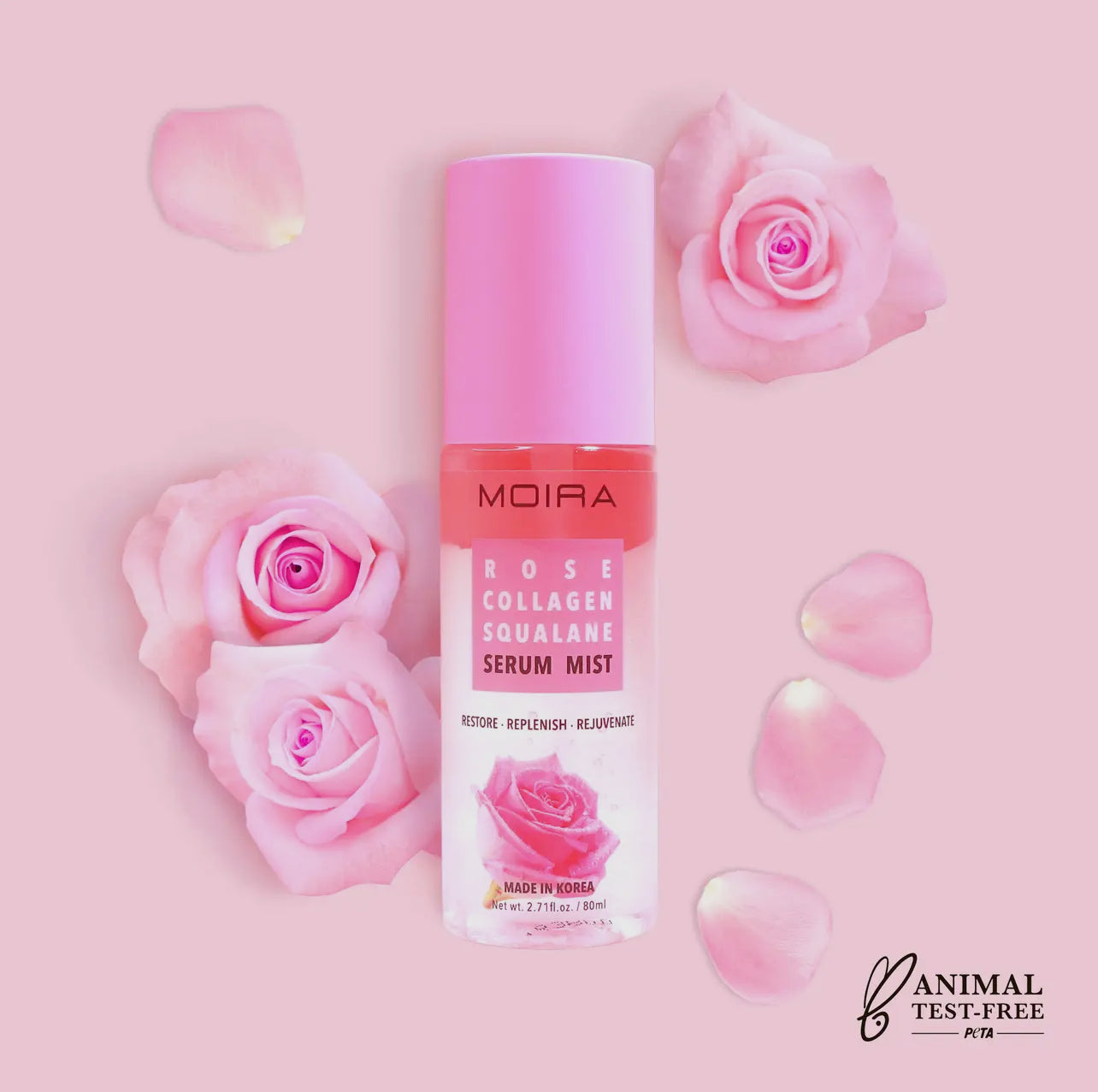 Brume sérum Rose Squalane Collagéne (80ml)