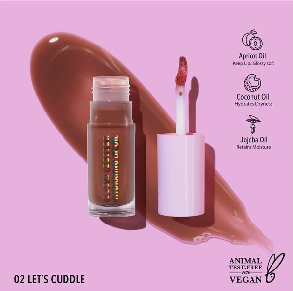 Huile lèvres lipgloss - Glow Getter - Moira Cosmetics - 002 Lets Cuddle