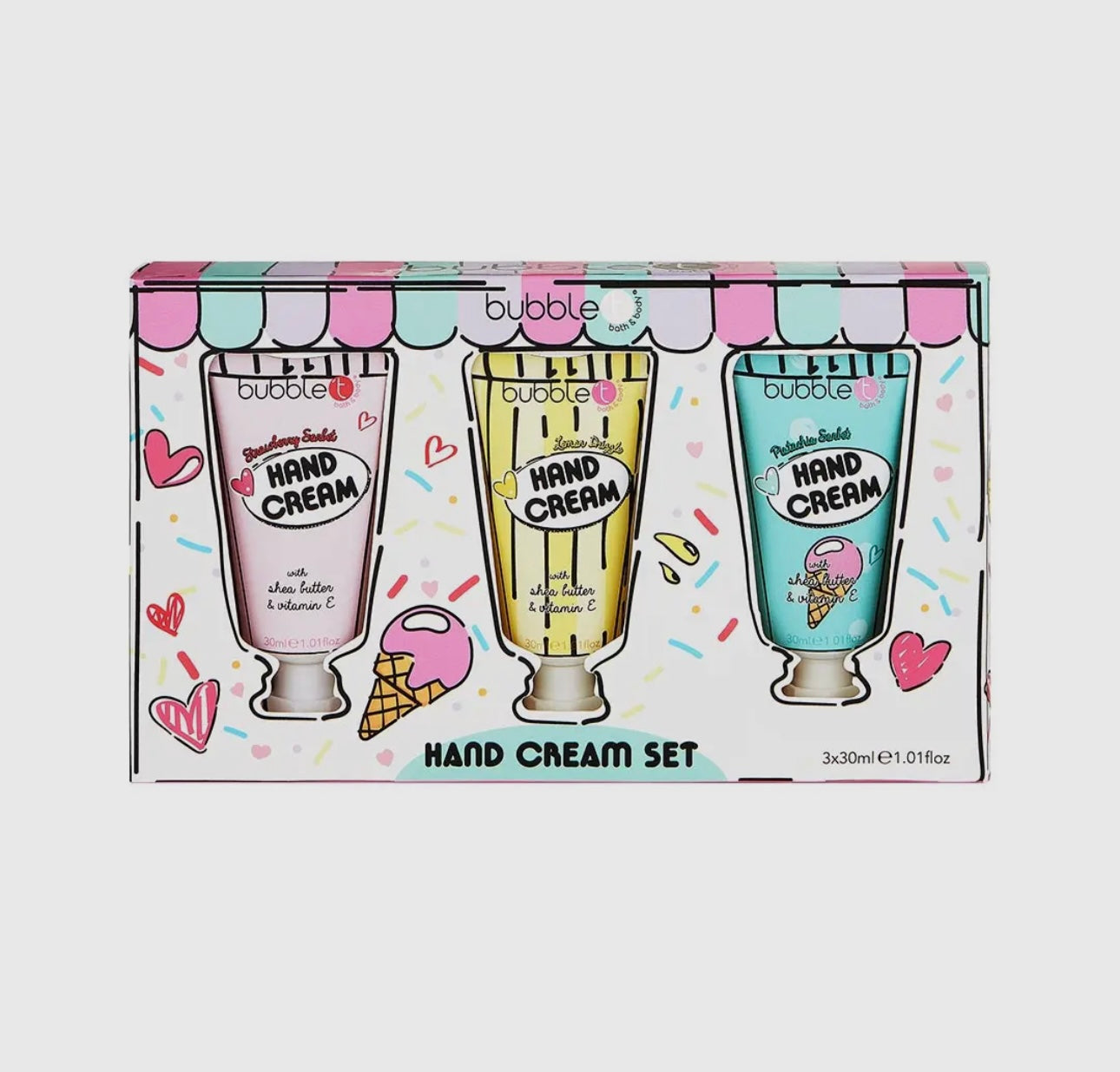 Coffret trio crèmes mains - Ice Cream