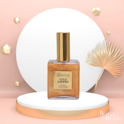 Huile corps pailletée - Gold Shimmer - 50ml