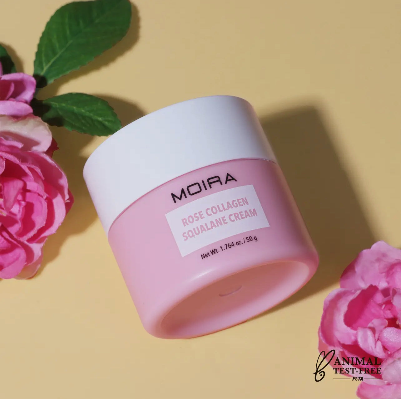 Crème Squalane Collagène Rose - Moira Cosmetics