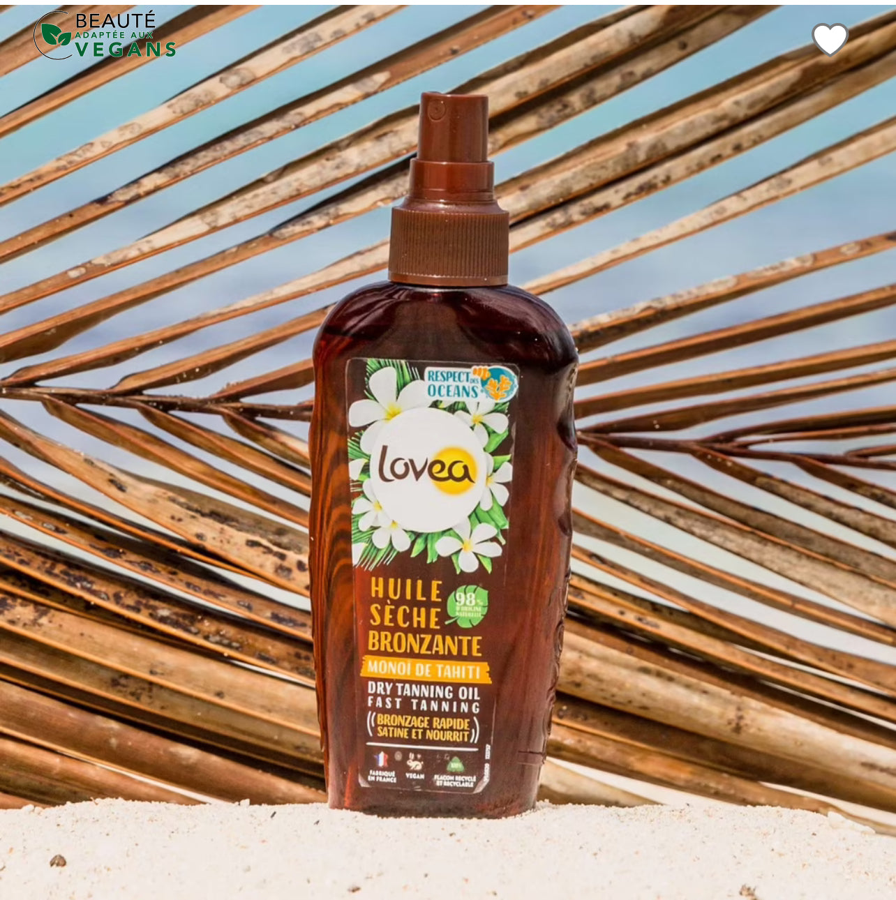 Huile sèche bronzante - Monoï de Tahiti - 150ml