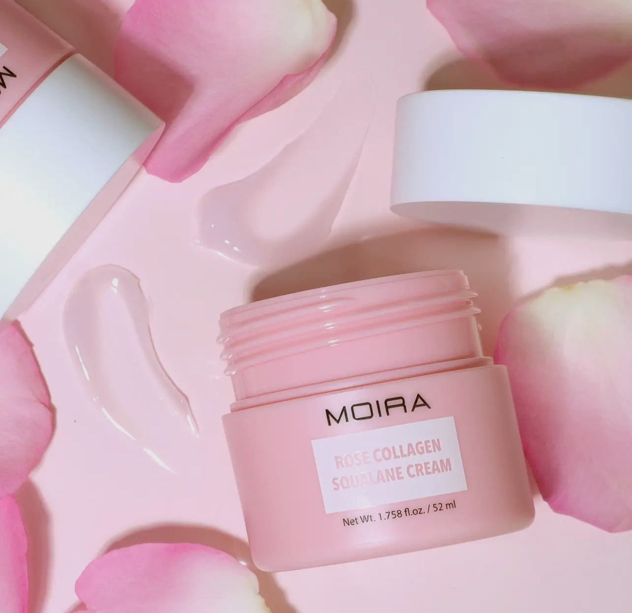 Crème Squalane Collagène Rose - Moira Cosmetics