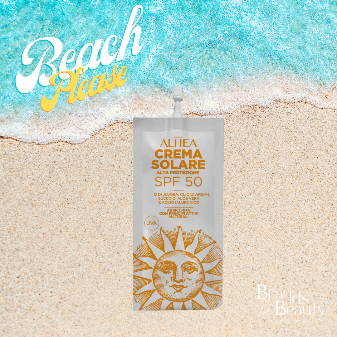 Crème solaire SPF50 UVA et UVB - format voyage 50 ml - Alhea