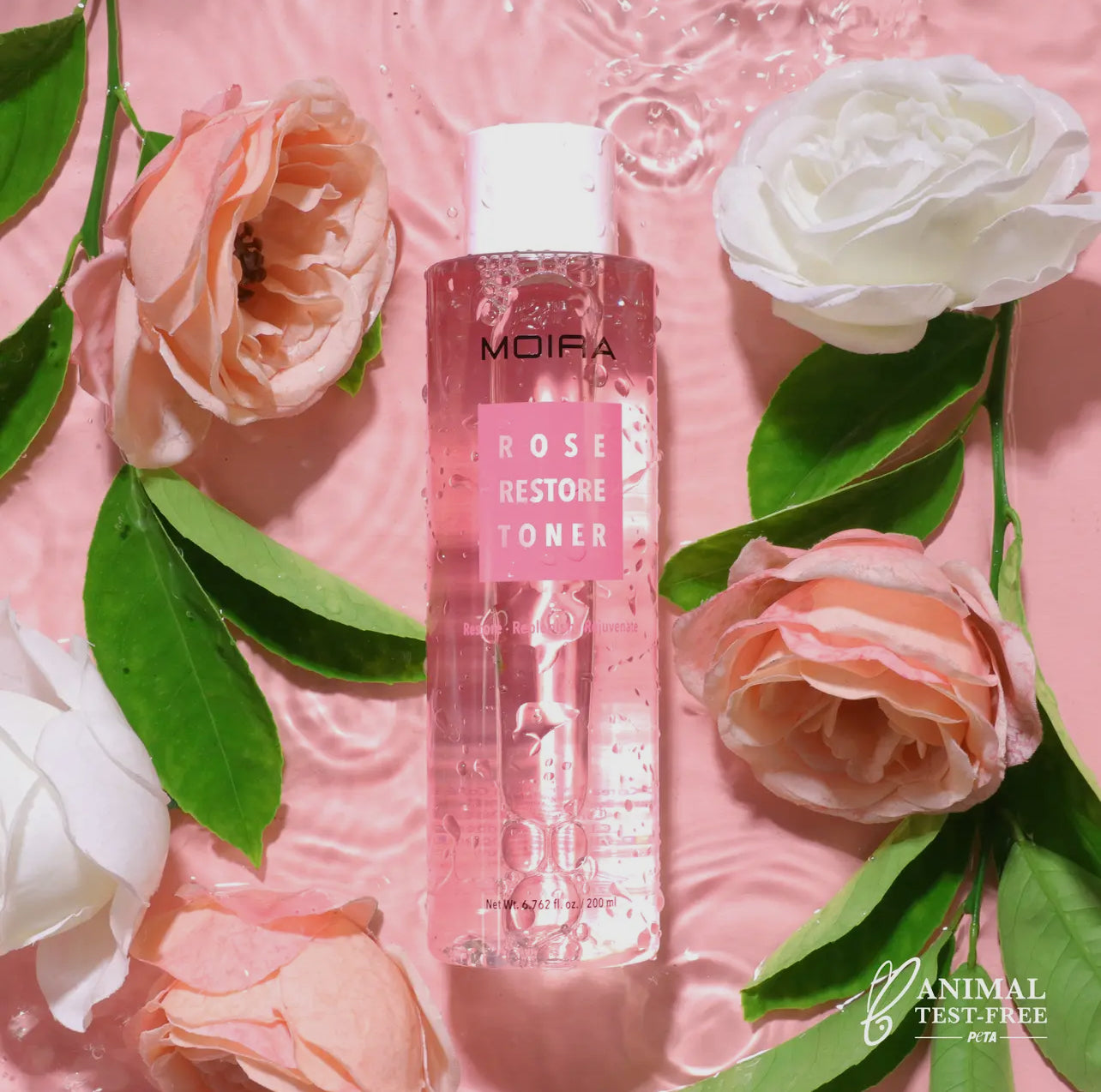 Tonique eau de Rose - Moira cosmetics (200ml)