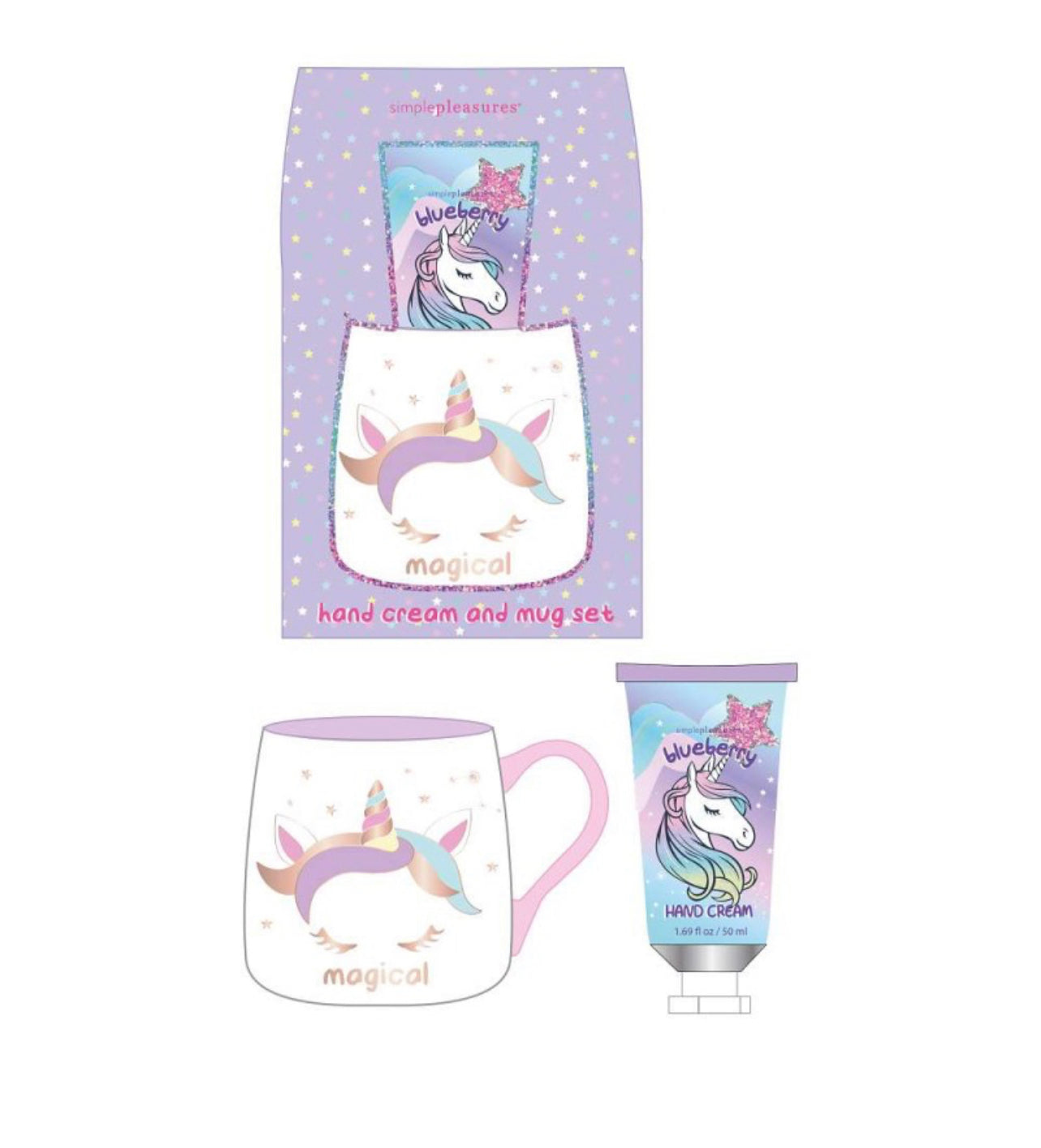 Coffret Mug + crème main - Licorne 🦄