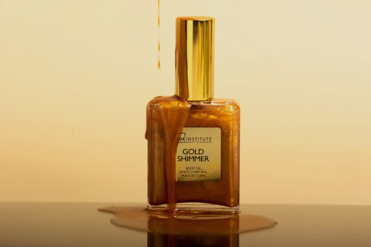 Huile corps pailletée - Gold Shimmer - 50ml