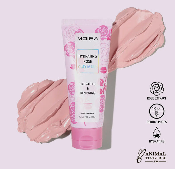 Masque à l’argile - Rose oil control - Moira Cosmetics
