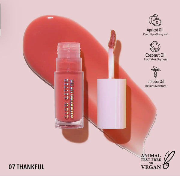 Huile lèvres lipgloss - Glow Getter - Moira Cosmetics - 007 Thankful