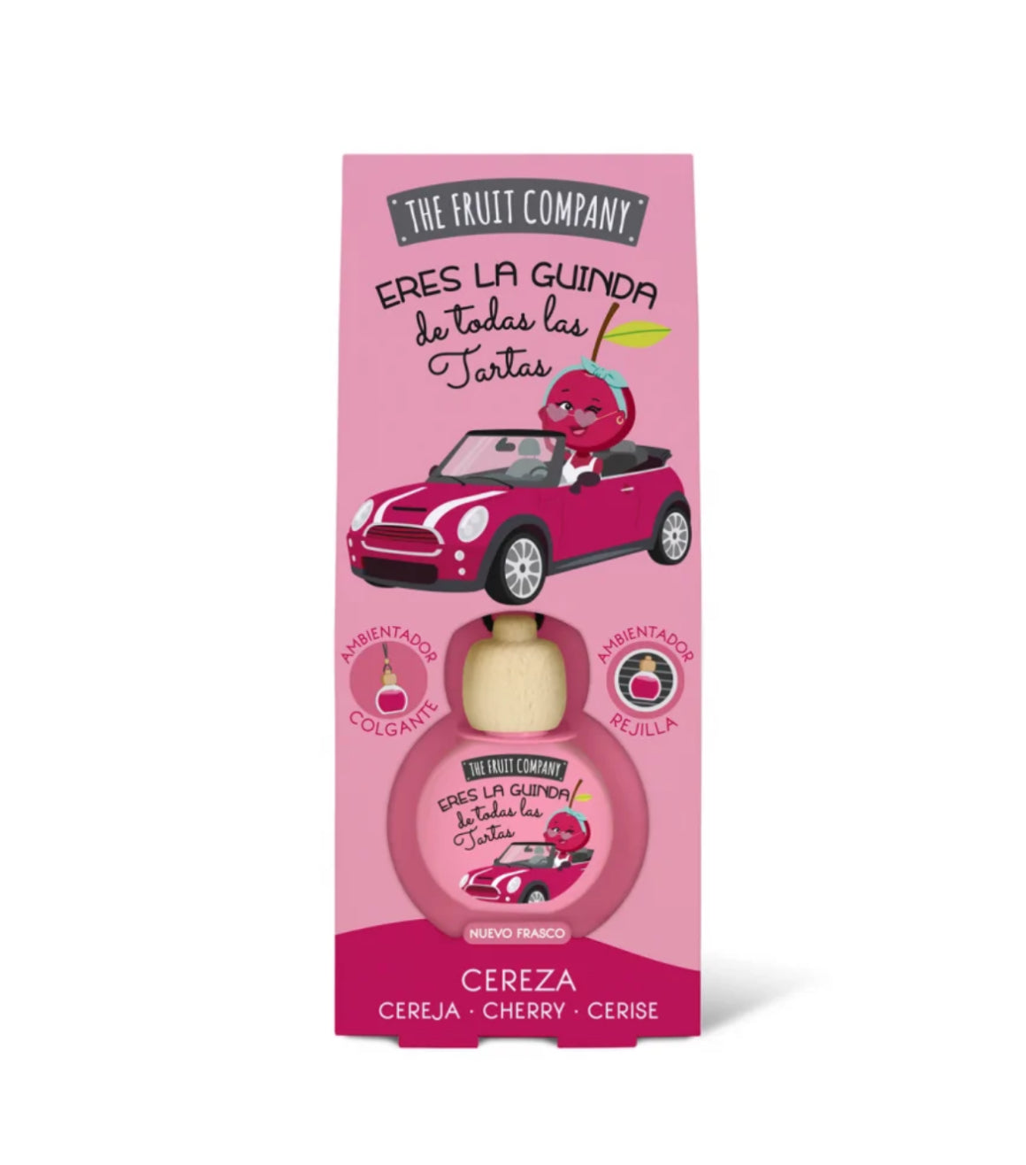 Parfum voiture - Cerise - The Fruit Company