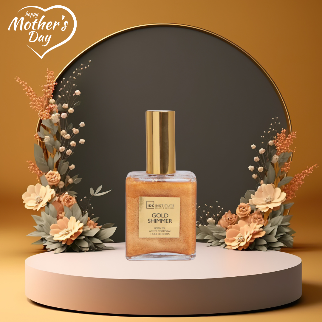 Huile corps pailletée - Gold Shimmer - 50ml