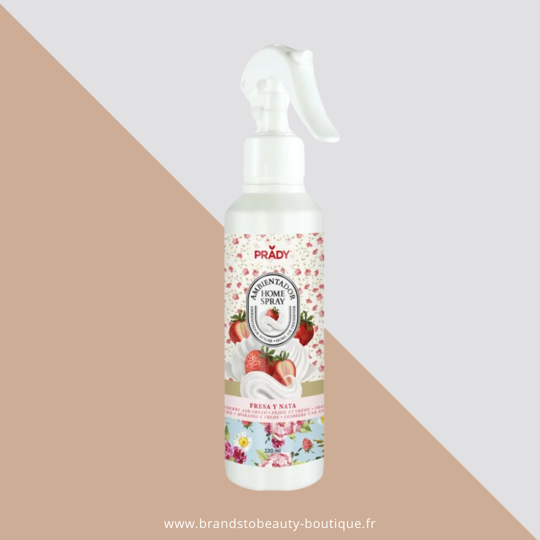 Spray d’ambiance - Fraise Chantilly