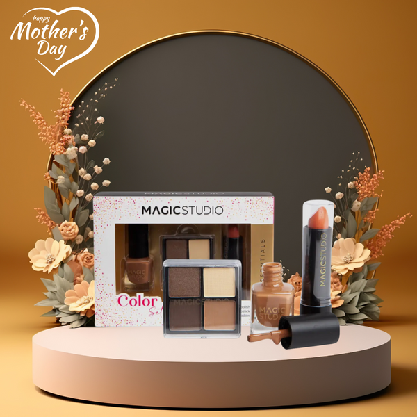 Coffret makeup essentiel pour toi - Marron - Magic Studio