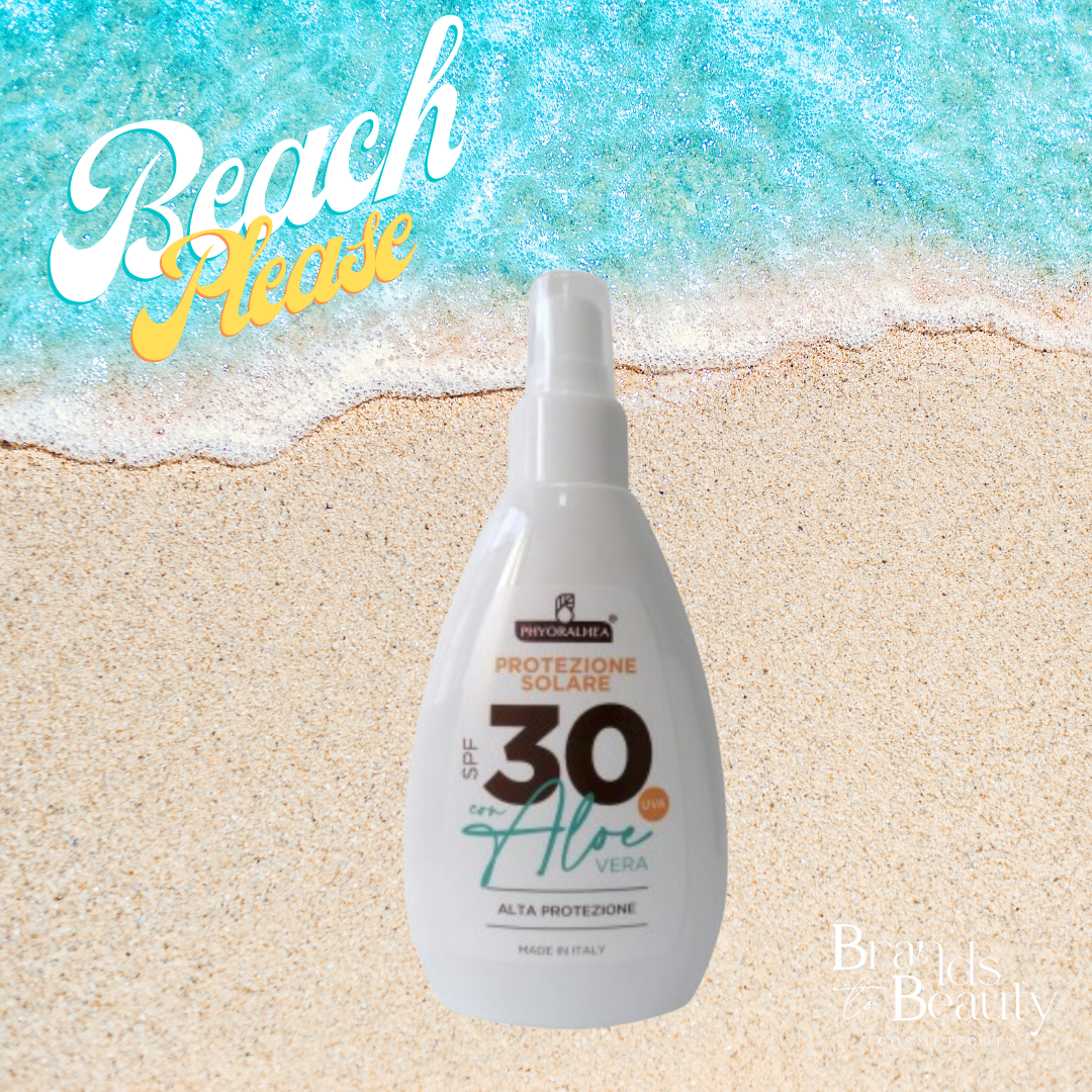 Lait Solaire SPF 30 UVA et UVB Aloe Vera - Alhea