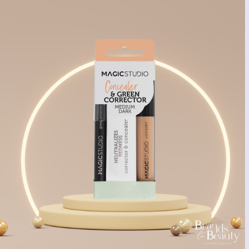 Concealer et correcteur vert - Medium - Dark