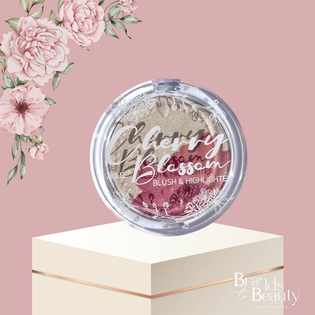 Blush & Highlighter - Blossom - 2 Pink Gold