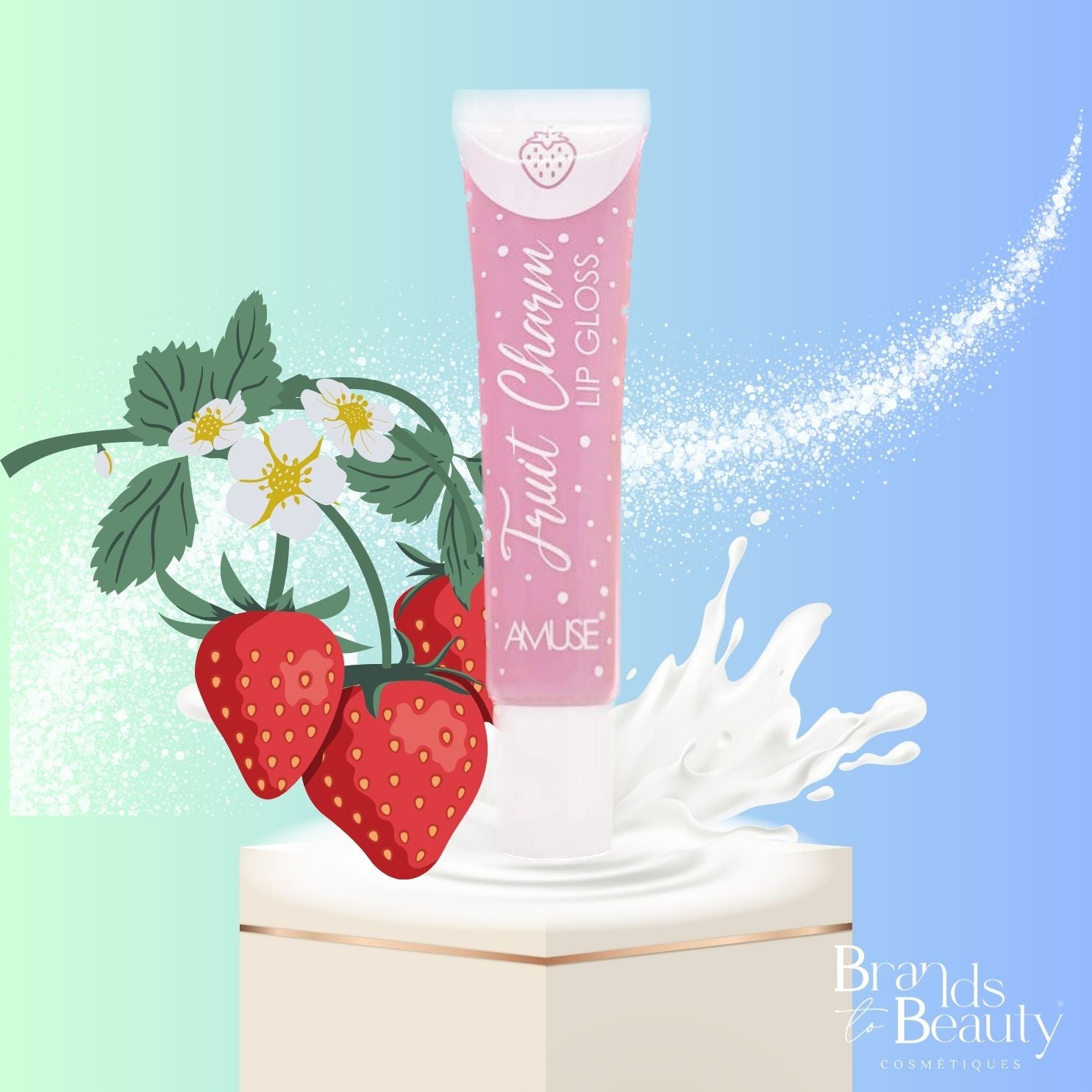 Gloss parfumé fruité - Fraise