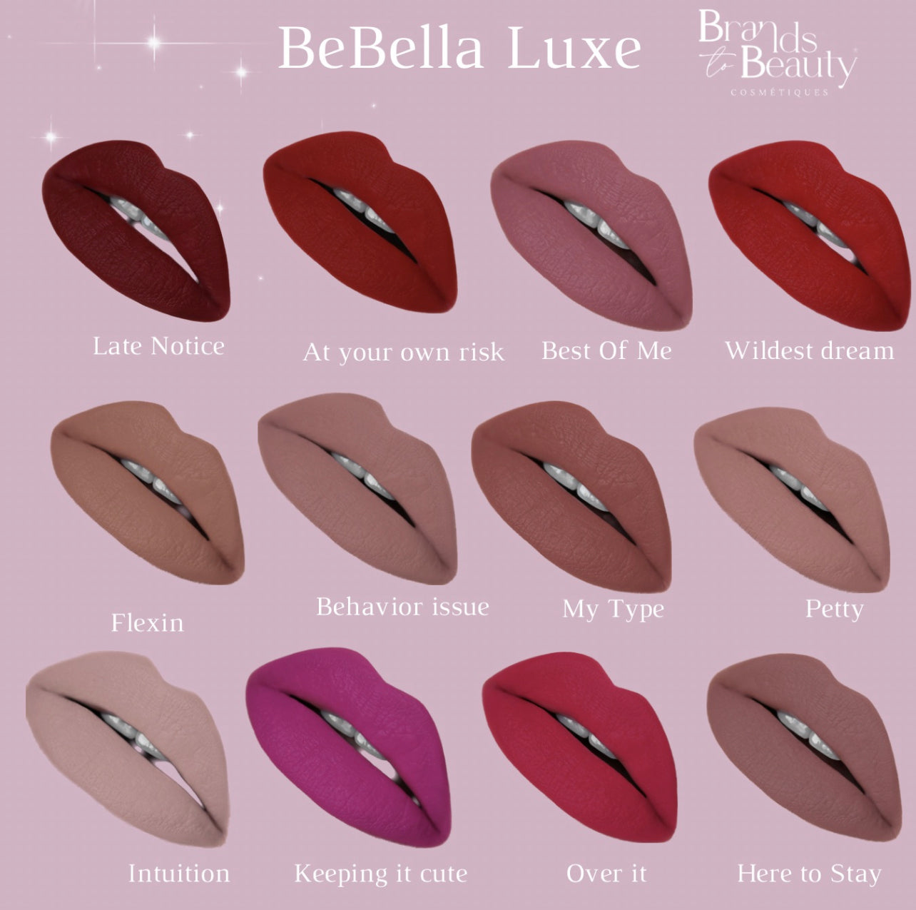 BeBella Luxe Rouge à lèvres - Late notice