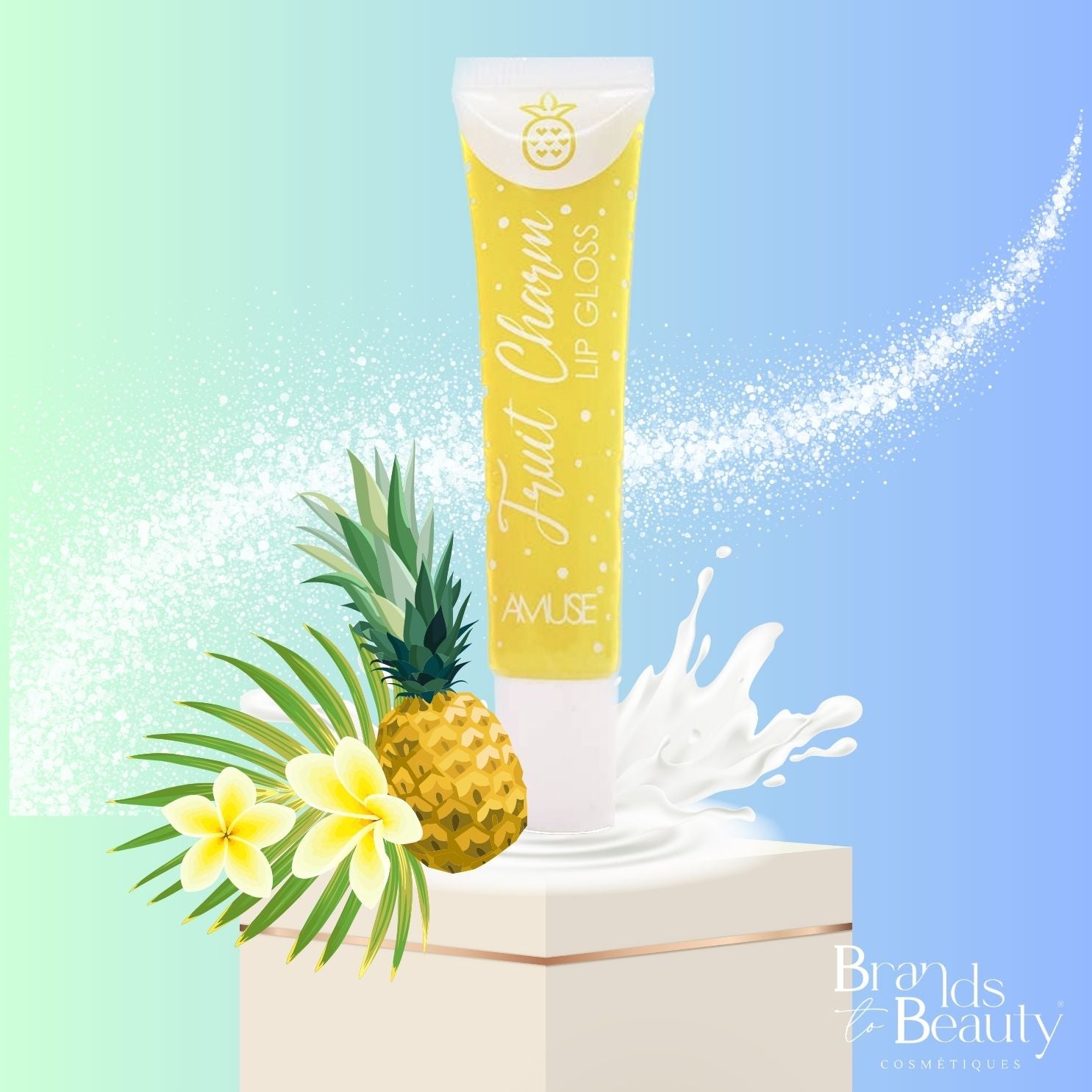 Gloss parfumé fruité - Ananas