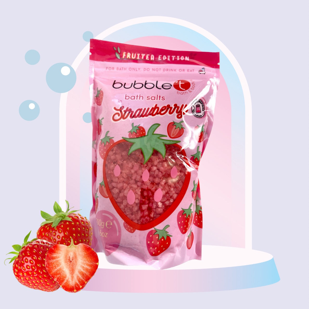 Sels de bain - Fraise