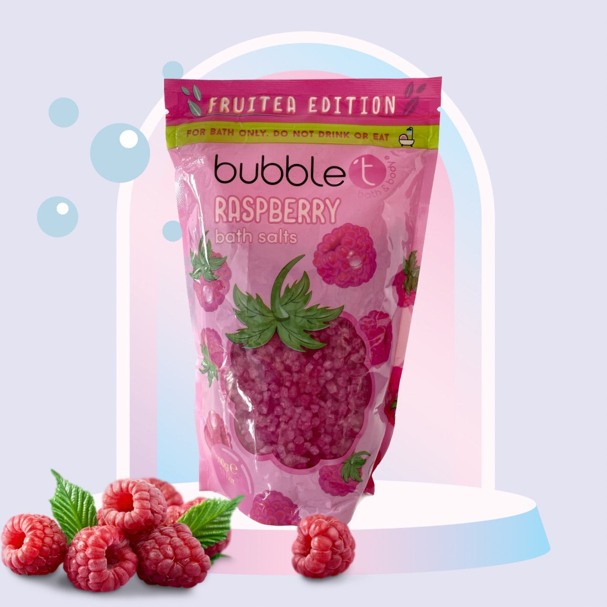 Sels de bain - Framboise