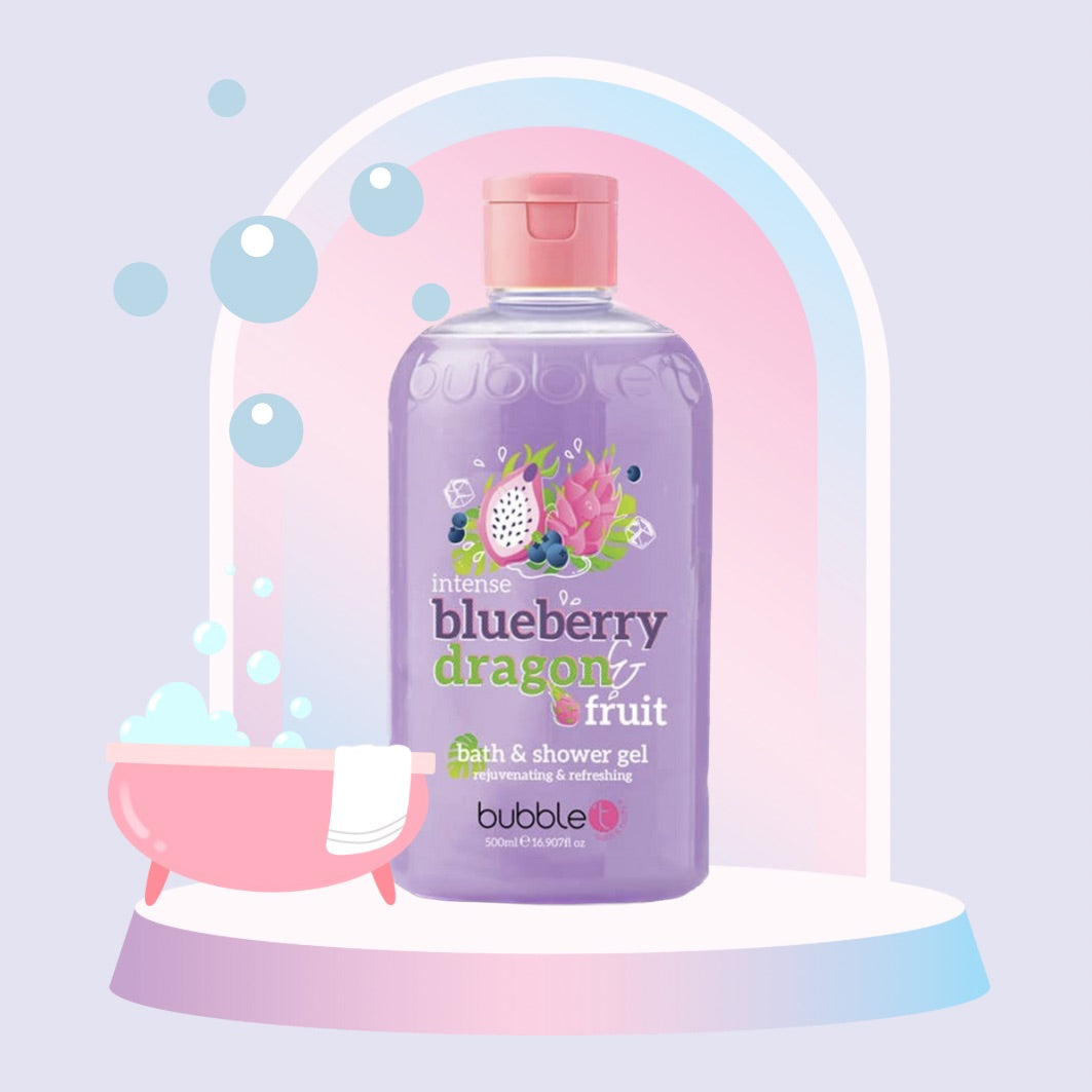 Gel douche & Bain - Myrtilles et Fruit du Dragon