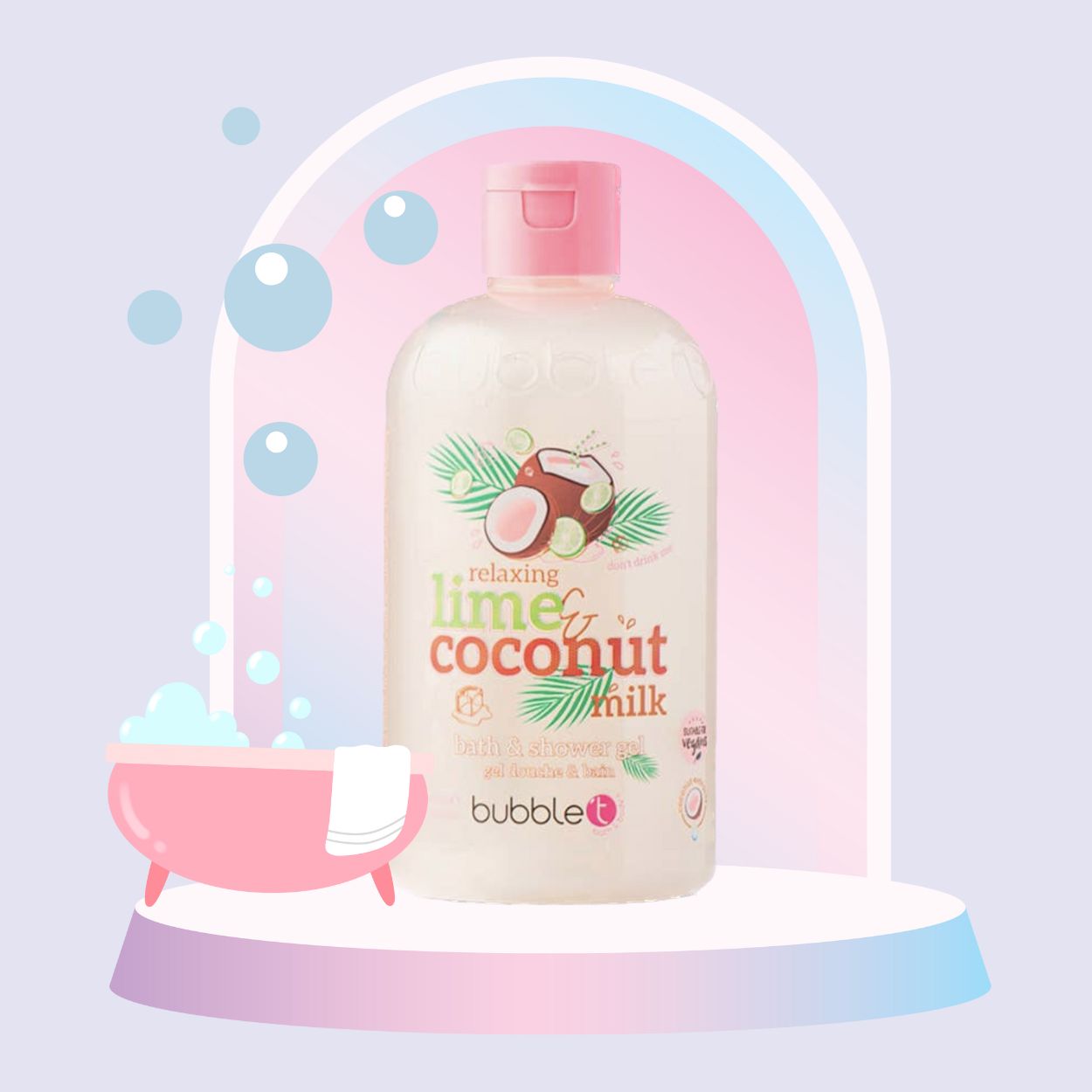 Gel douche & Bain - Noix de coco et Citron vert